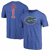 Florida Gators Fanatics Branded Royal Greatest Dad Tri Blend T-Shirt,baseball caps,new era cap wholesale,wholesale hats
